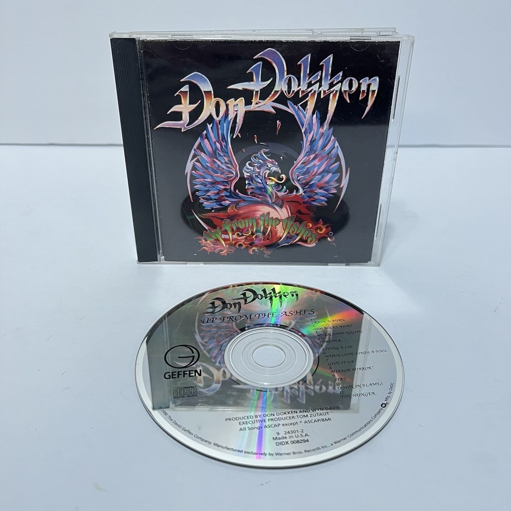 Don Dokken Up from the Ashed Geffen Recors 1990 John Norum Original Pressing